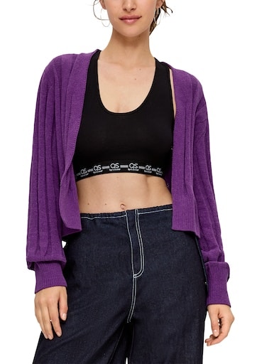 QS Strickjacke, ohne Verschluss QS Strickjacke, ohne Verschluss von QS