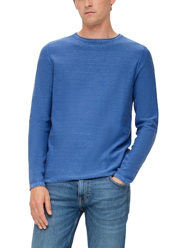 QS Strickpullover, mit leicht melierter Optik von QS