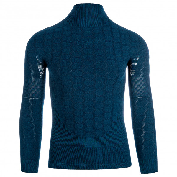 Q36.5 - Base Layer 4 Plus Longsleeve - Kunstfaserunterwäsche Gr L/XL;S/M;XXS/XS blau;schwarz von Q36.5