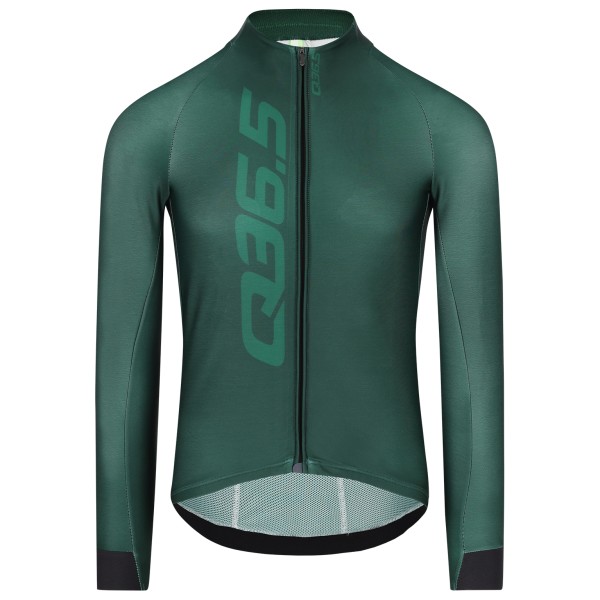 Q36.5 - Gregarius Hybrid Signature Long Sleeve Jersey - Velotrikot Gr L grün von Q36.5