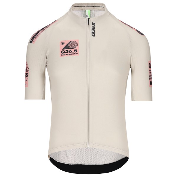 Q36.5 - Gregarius Pro Retrofuture Jersey - Velotrikot Gr 3XL;L;M;S;XL;XXL beige von Q36.5