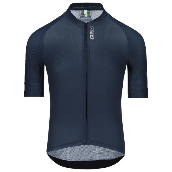 Q36.5 - Gregarius Pro Signature Jersey - Velotrikot Gr 3XL;L;M;S;XL;XXL blau;grau/weiß;rosa von Q36.5