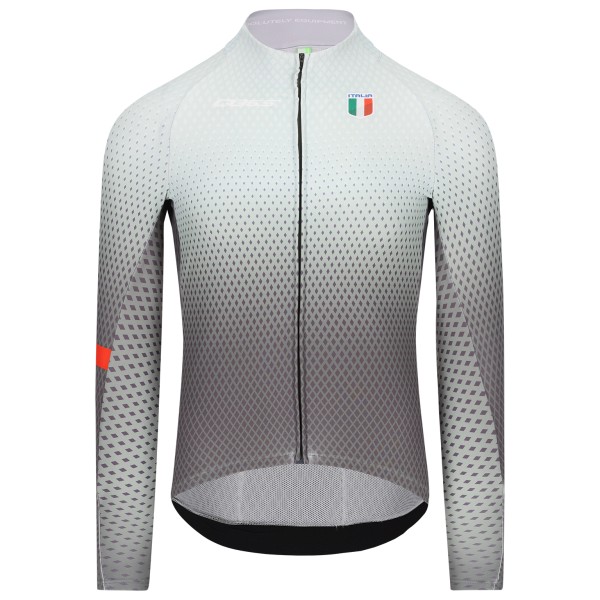 Q36.5 - Jersey Long Sleeve R2 Made In Italy - Velotrikot Gr L grau von Q36.5