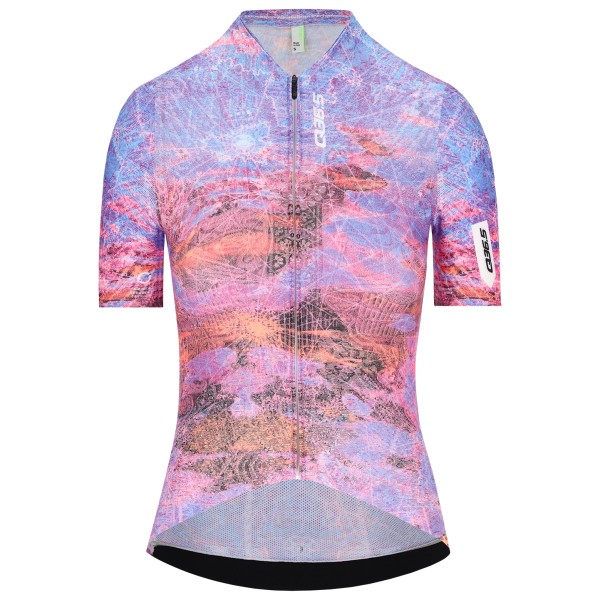 Q36.5 - Women's Gregarius Pro Damask Jersey - Velotrikot Gr XL lila/rosa von Q36.5