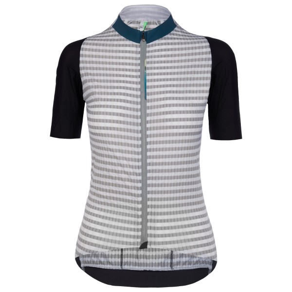 Q36.5 - Women's Jersey sleeveless L1 Pinstripe - Velo Singlet Gr L grau von Q36.5