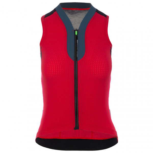 Q36.5 - Women's Jersey sleeveless L1 Pinstripe - Velo Singlet Gr L;M;S;XS grau;schwarz von Q36.5