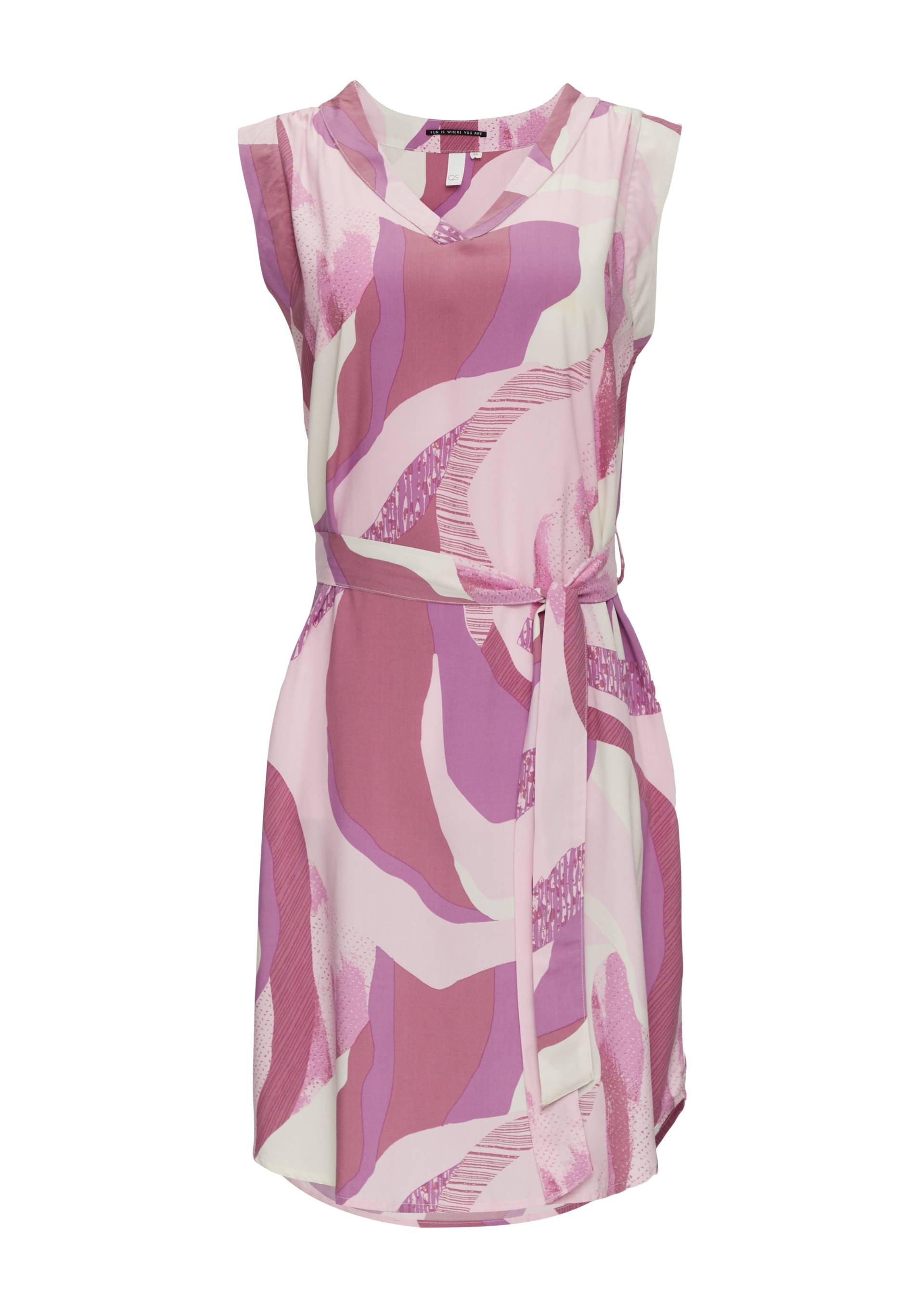 QS Sommerkleid, mit All-Over Print von QS