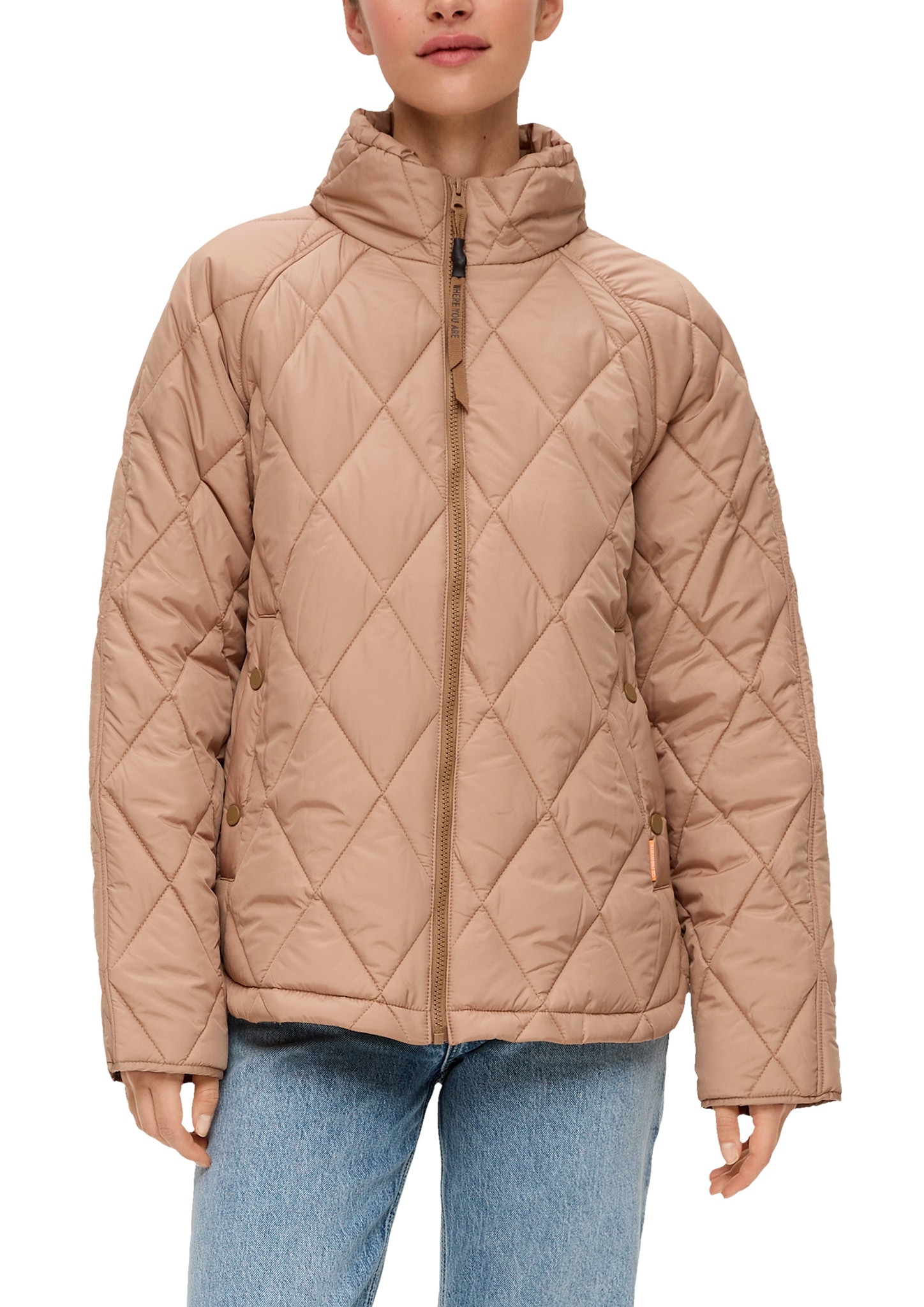 QS Steppjacke, in Oversize Optik von QS