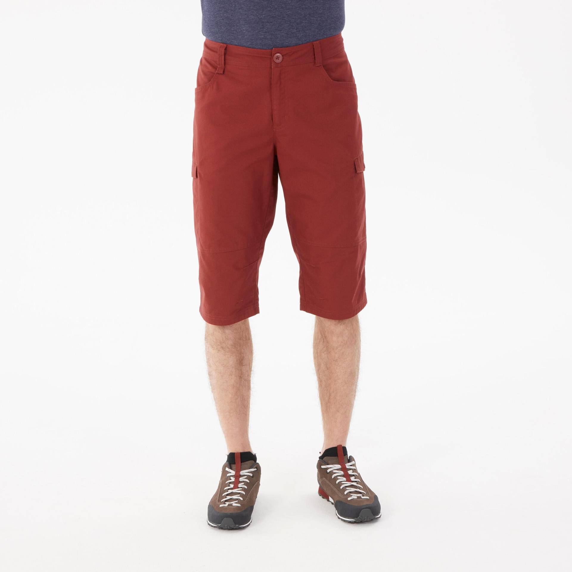 Bermuda - Nh500 Fresh Herren Bordeaux 38 von QUECHUA