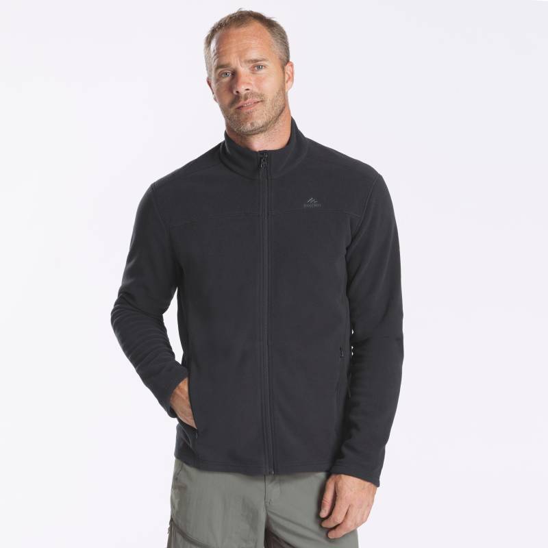 Fleece - Mh120 Herren Schwarz Leicht S von QUECHUA