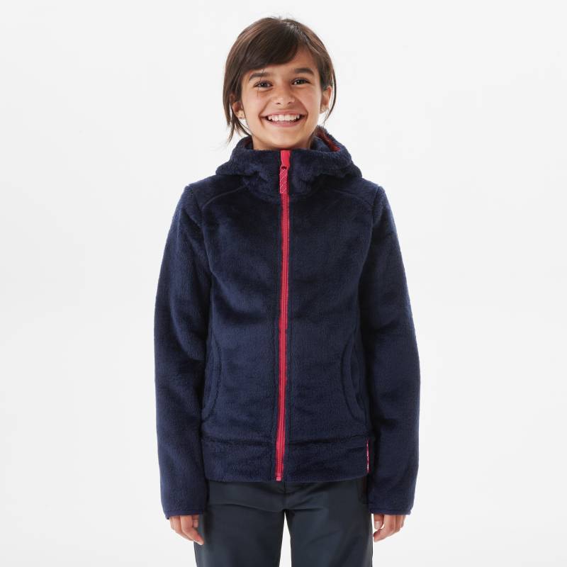 Fleece - Mh500 Unisex Blau Bedruckt ONE SIZE von QUECHUA