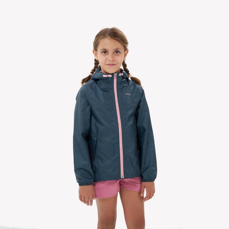 QUECHUA - Jacke MH100, für Damen, Seegrau, Größe 131-140CM von QUECHUA