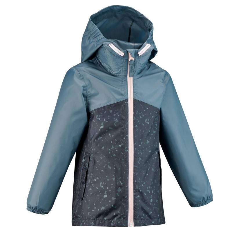 Jacke - Mh150 Unisex Blau Bedruckt 103-112CM von QUECHUA