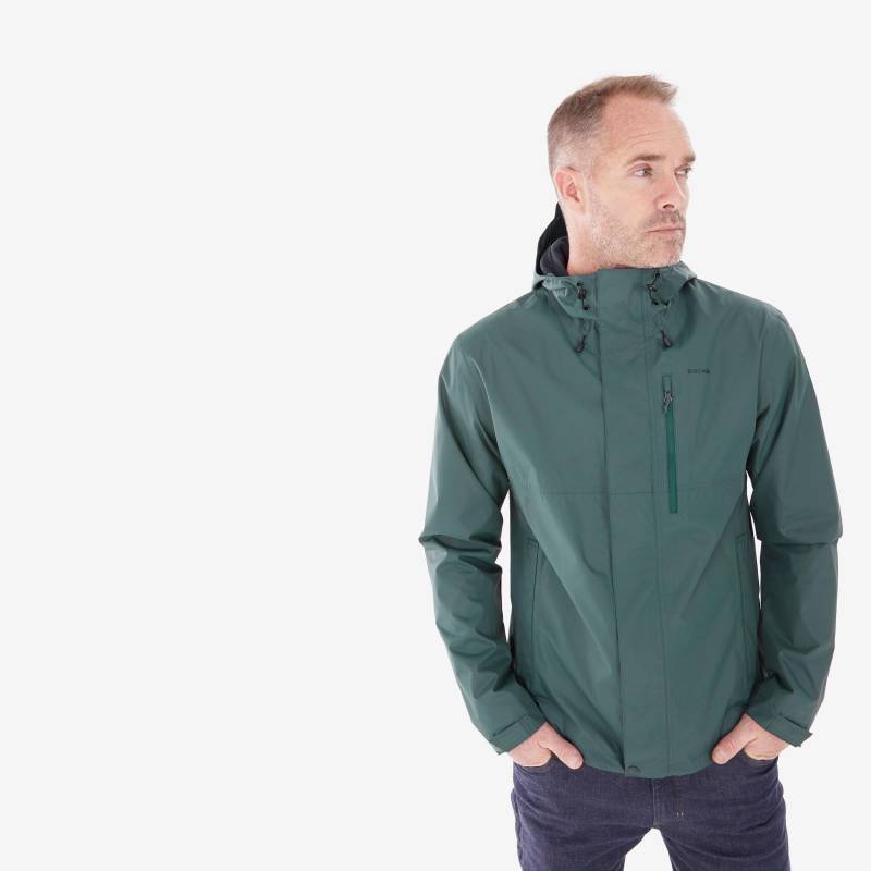 Jacke - Nh500 Herren Dunkelgrün 3XL von QUECHUA