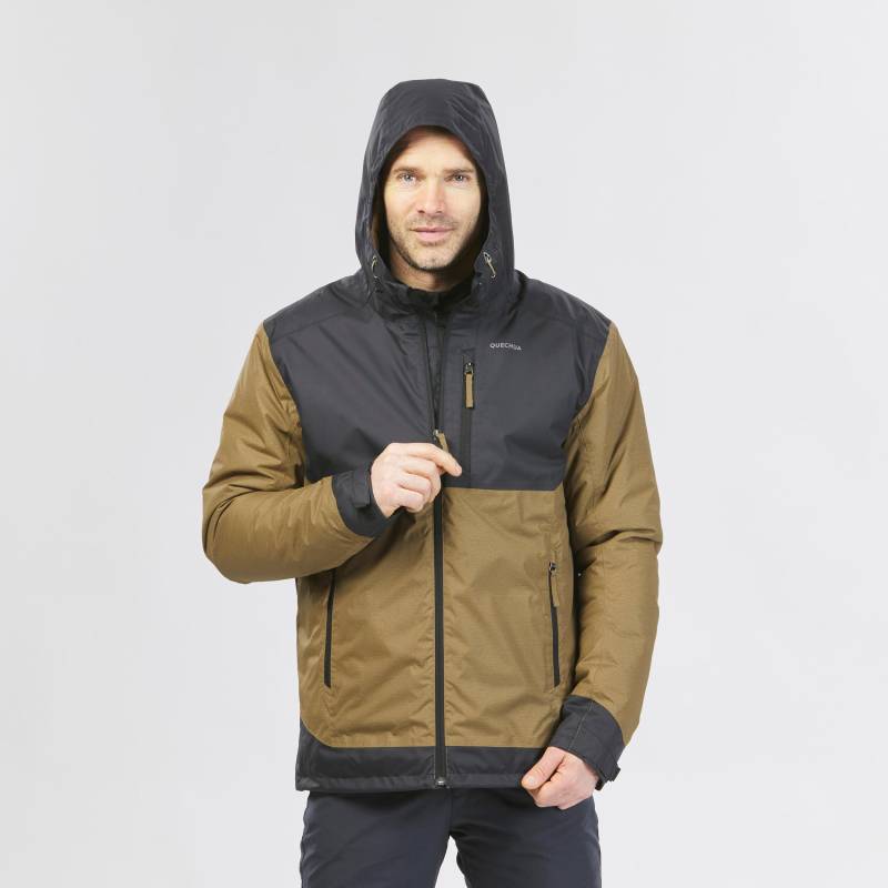 Jacke - Warm Sh500 Herren Olivegrün XL von QUECHUA