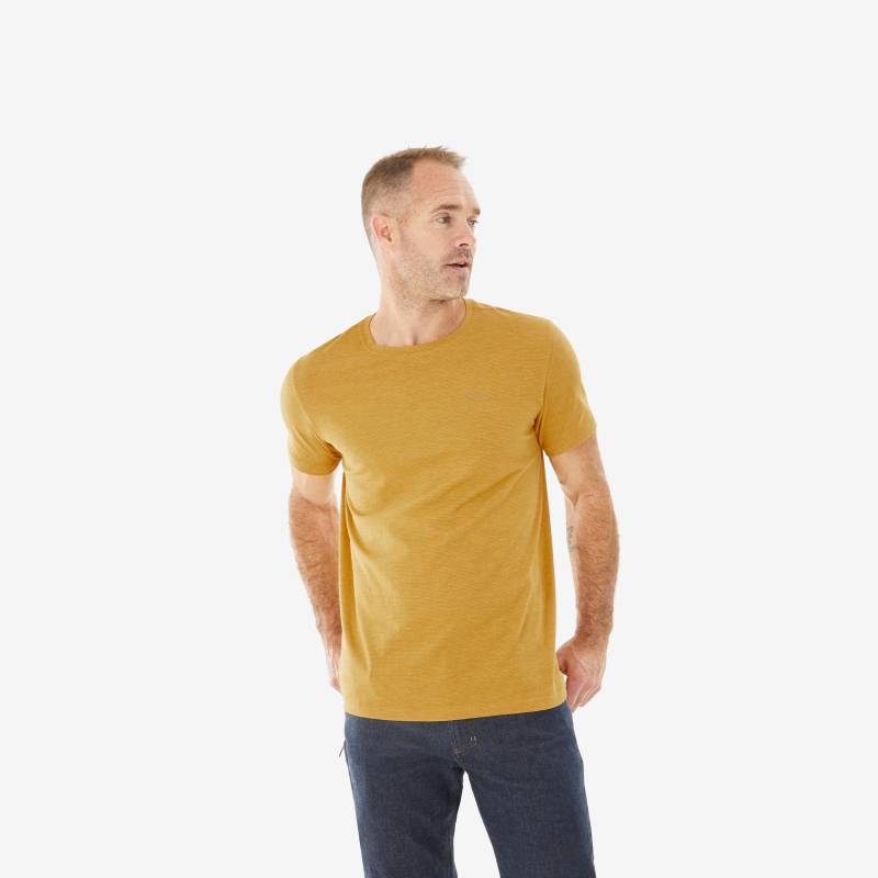 Kurzarmshirt - Nh500 Herren Gelbgold 3XL von QUECHUA