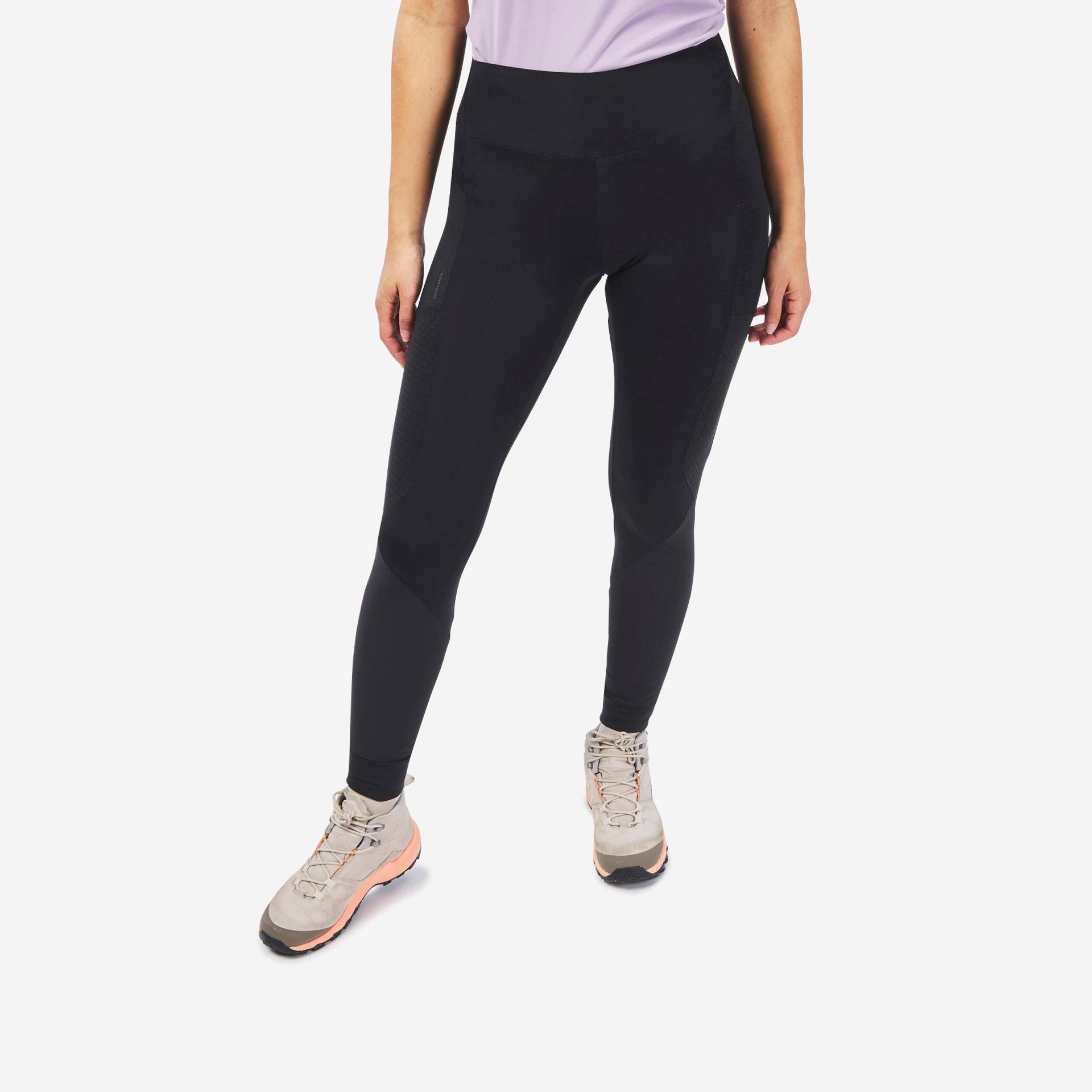 Leggings - Mh500 Damen Schwarz Leicht XXL von QUECHUA