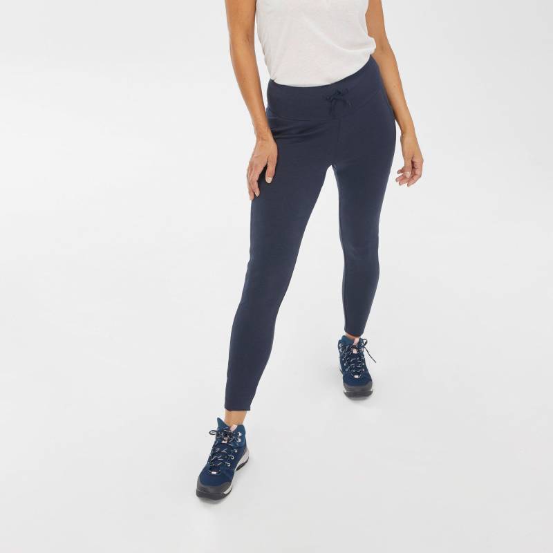 Leggings - Nh100 Damen Blau Bedruckt XS von QUECHUA