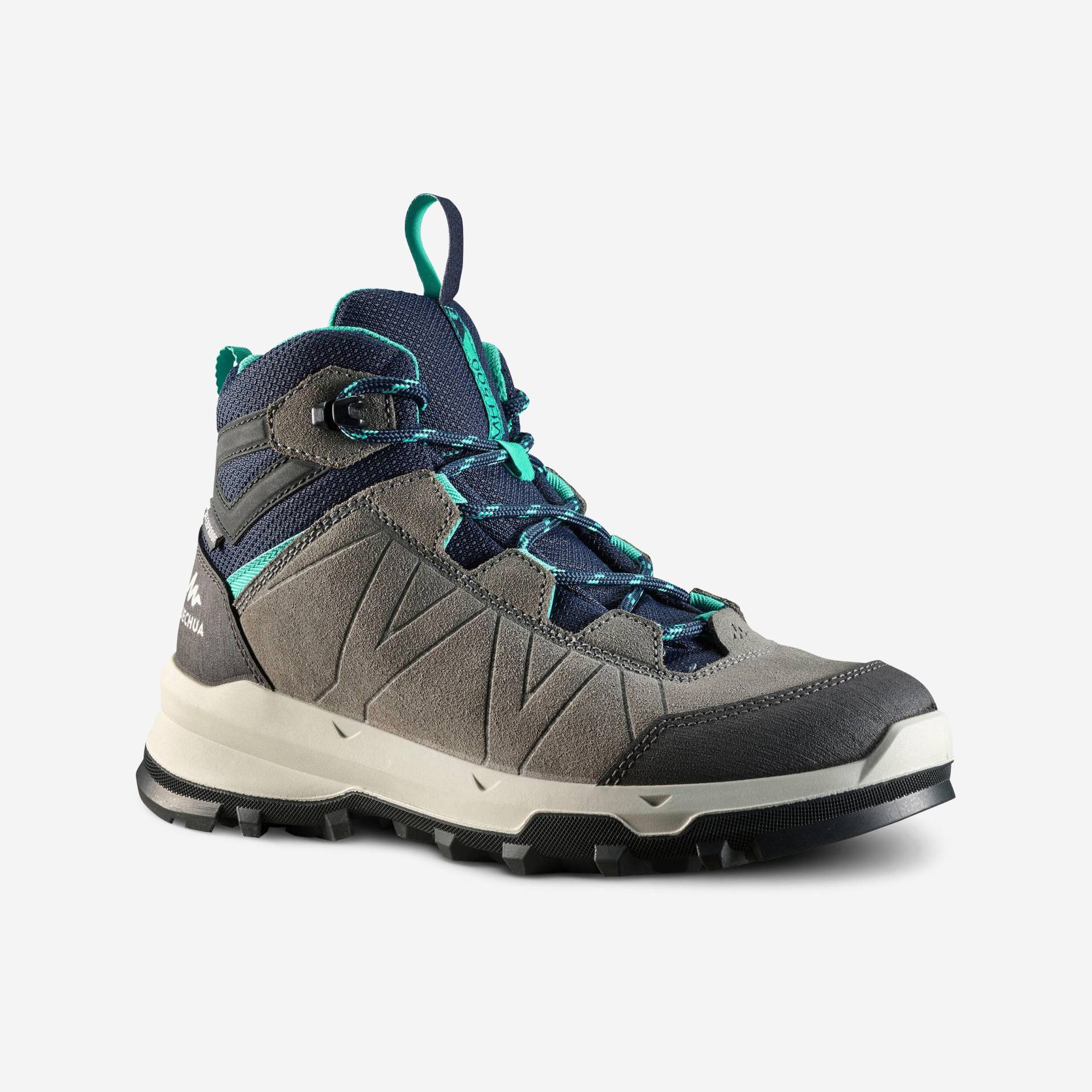 QUECHUA - Schuhe MH500 WTP, für Damen, Taubengrau, Größe 32 von QUECHUA