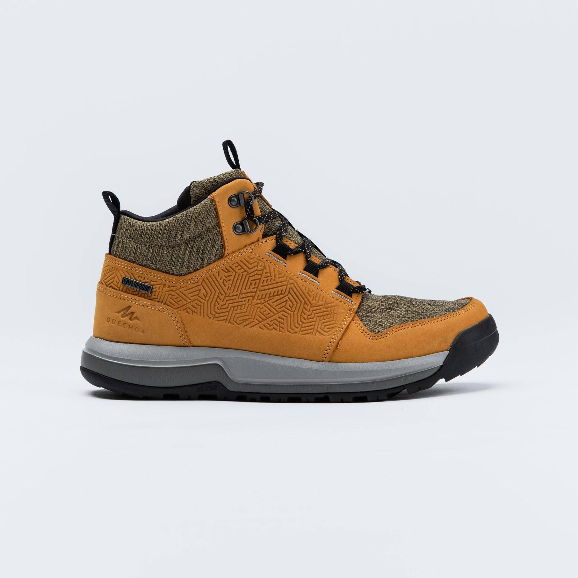 Schuhe - Nh500 Mid Wp Herren Braun 40 von QUECHUA