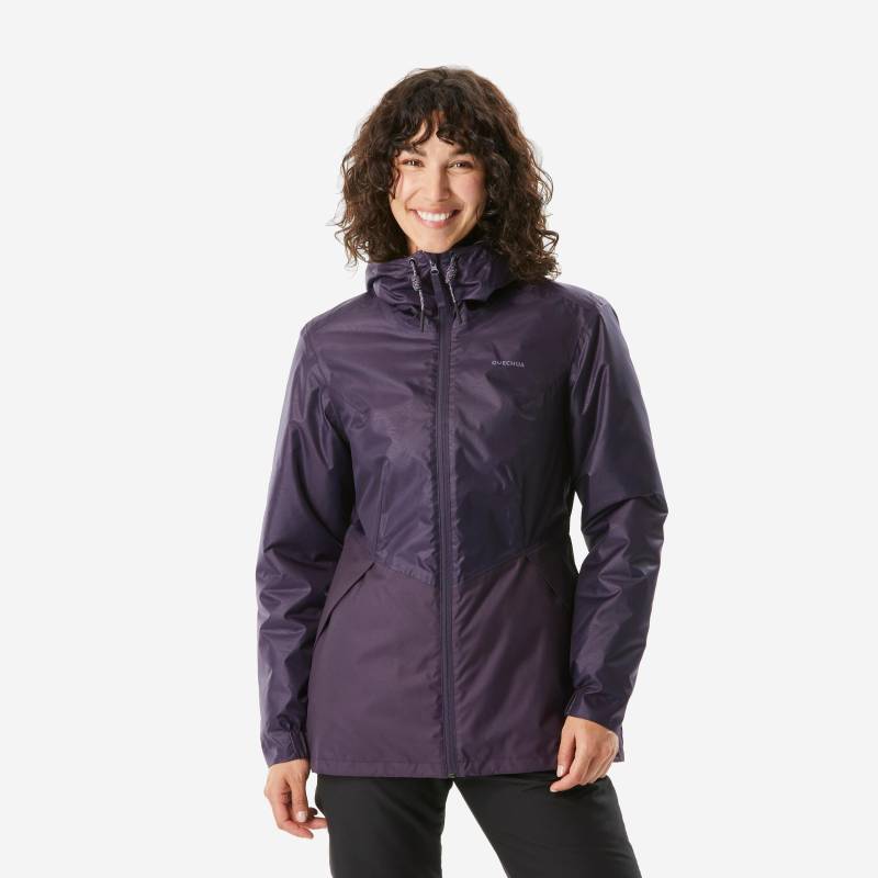 QUECHUA - Jacke SH100 D, für Damen, Indigo, Größe XS von QUECHUA