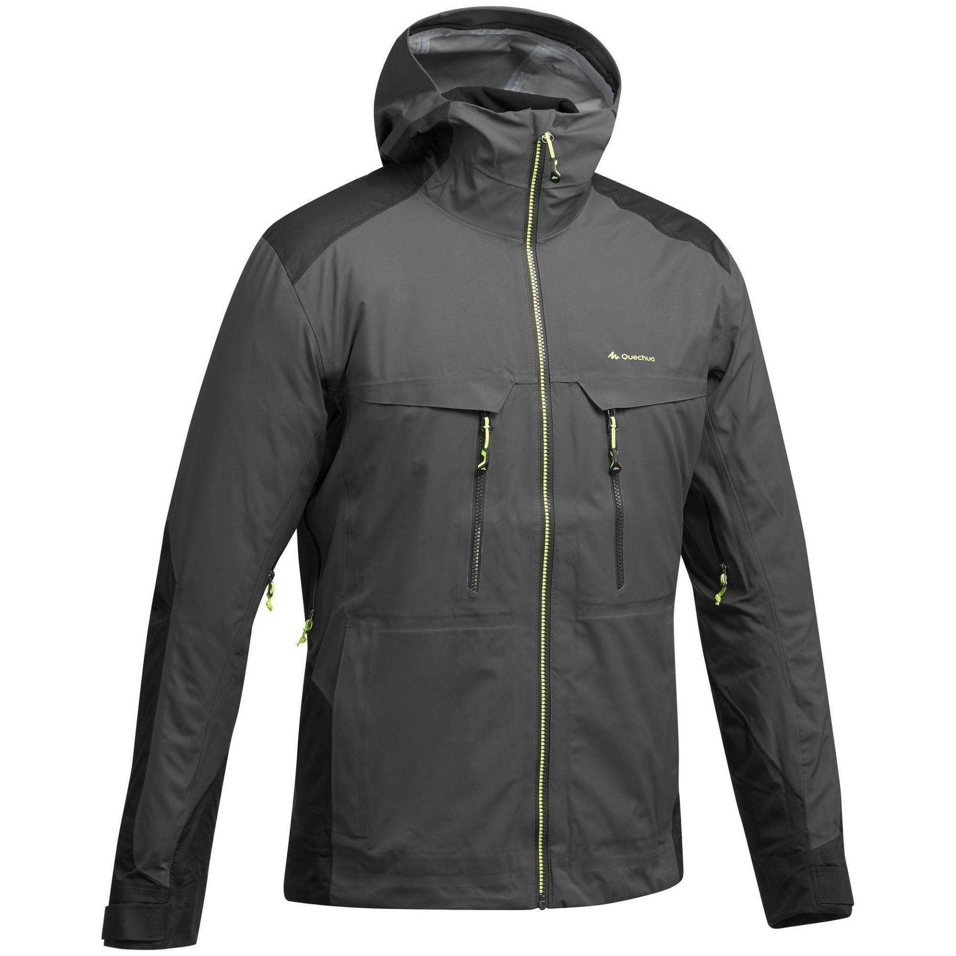 Jacke - Mh 900 Herren Gewittergrau S von QUECHUA