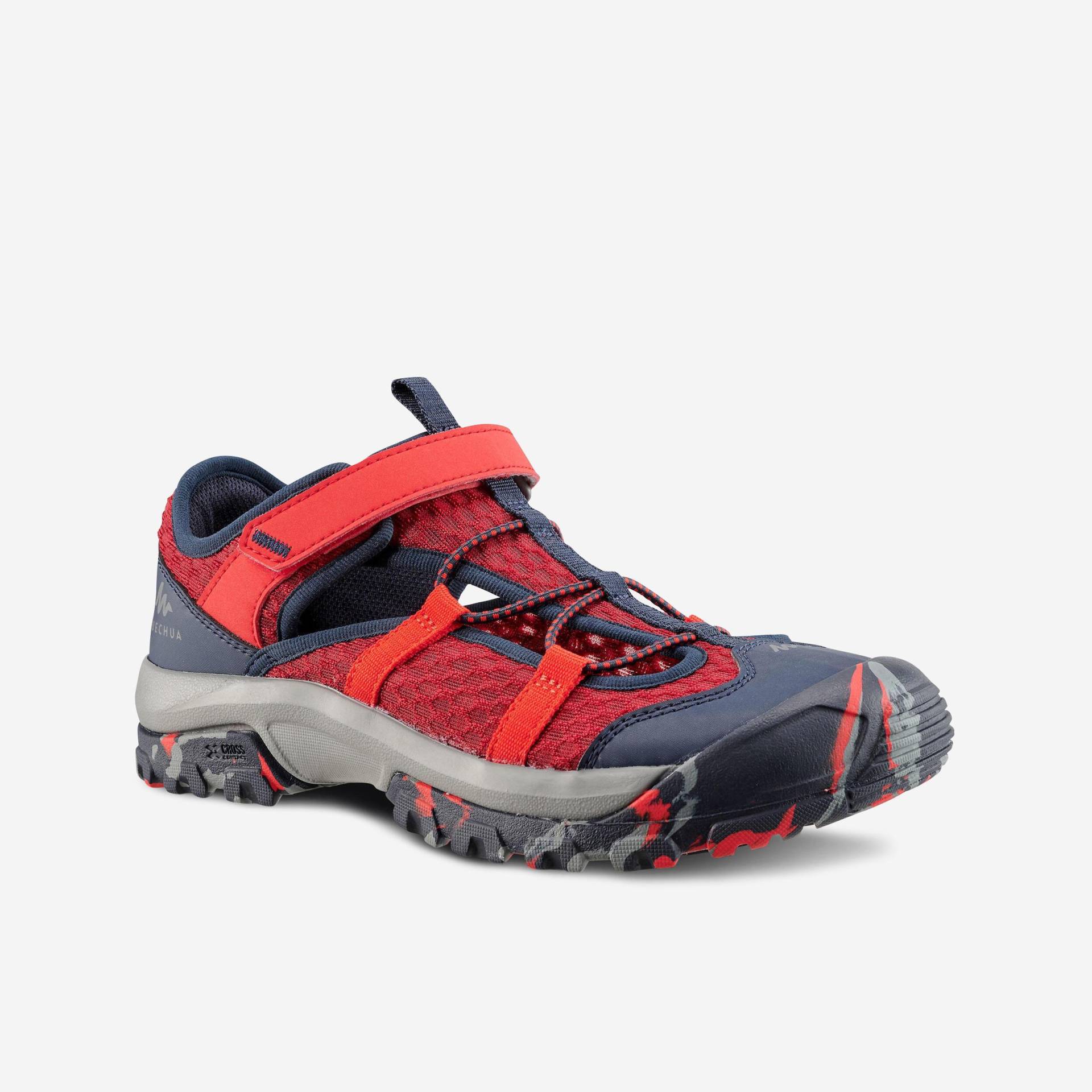 Sandalen - Mh150 Unisex Dunkelrot 28/29 von QUECHUA