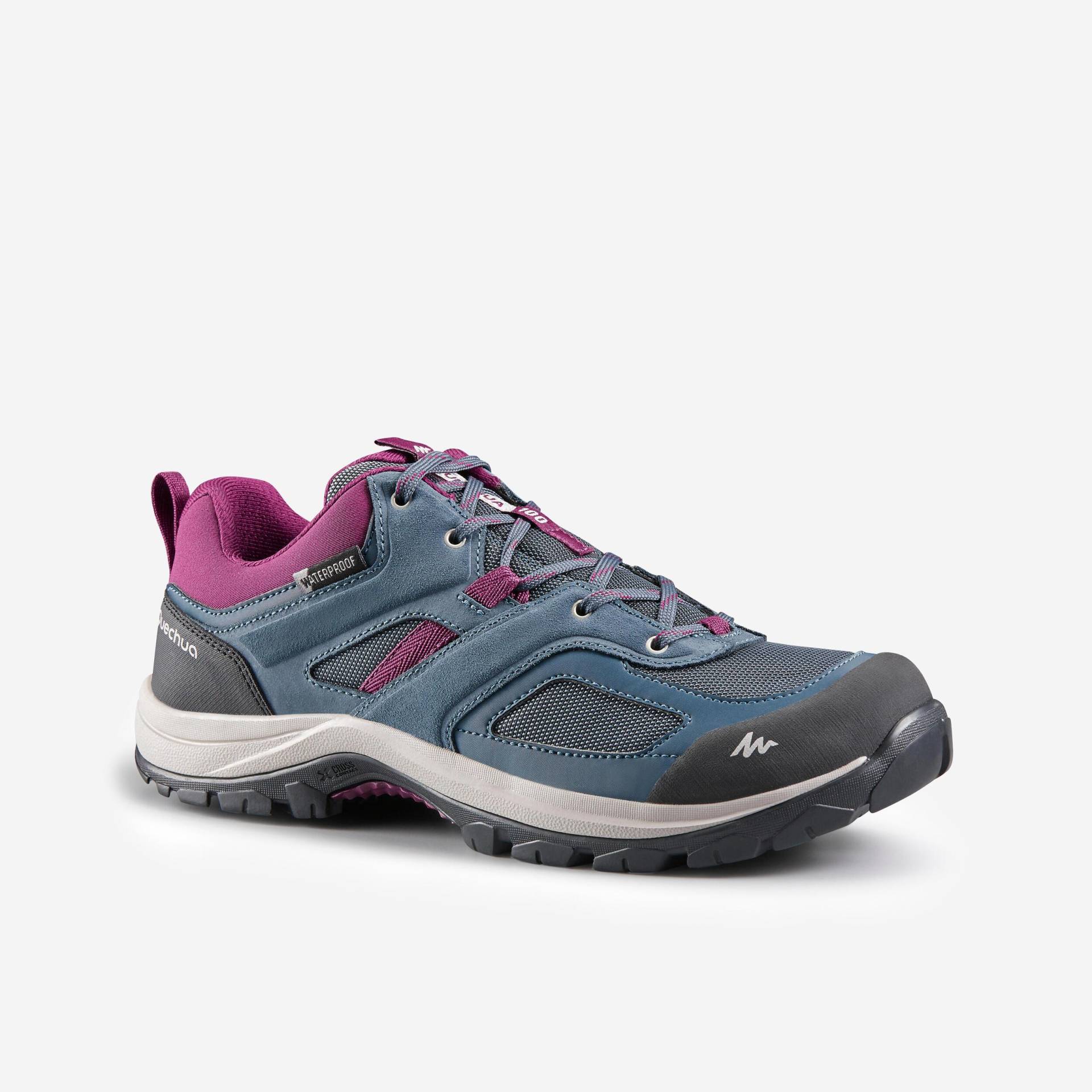 Schuhe - Mh100 Wtp Damen Blau 41 von QUECHUA