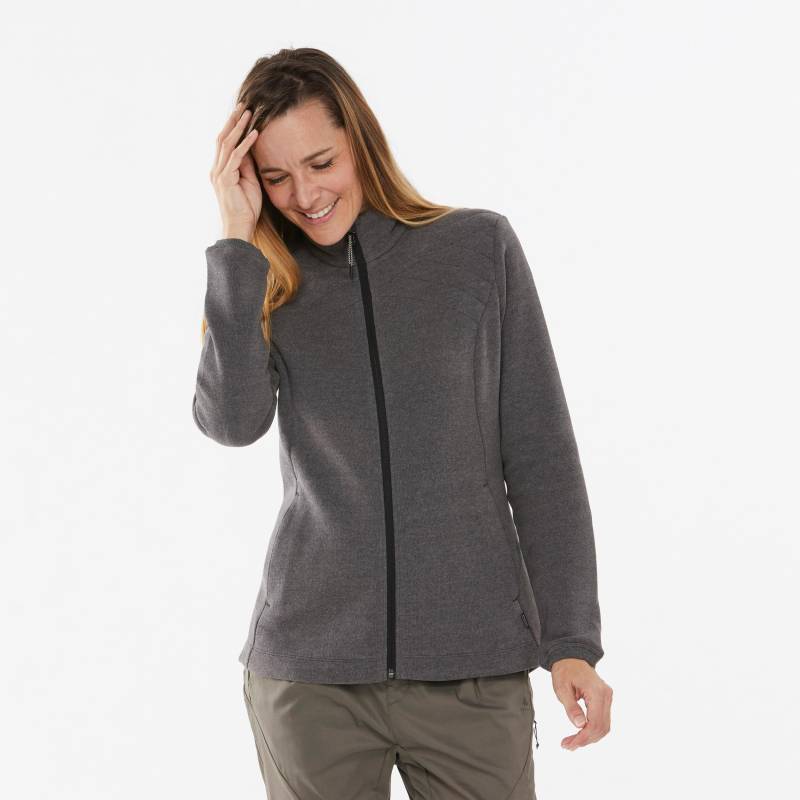 Pullover - Nh150 Damen Gewittergrau L von QUECHUA