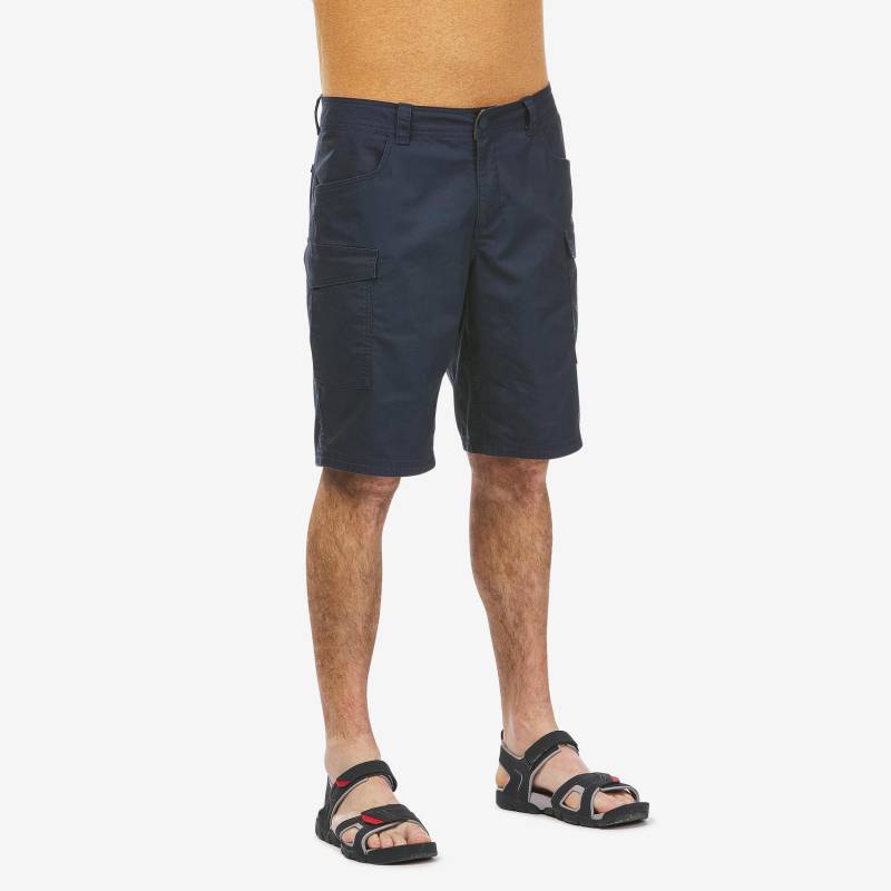 Shorts - Nh550 Herren Blau Bedruckt 38 von QUECHUA