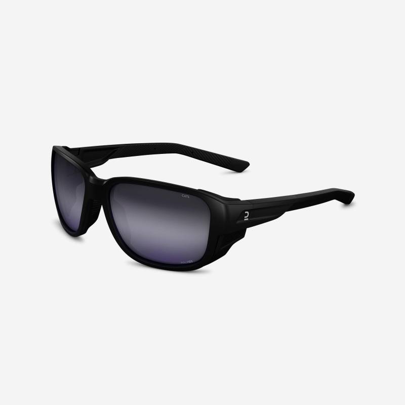 QUECHUA - Sonnenbrille MH570, für Damen, Charcoal Black, One Size von QUECHUA