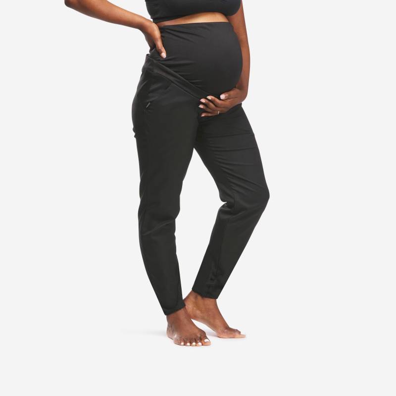 Sporthose - Pregnant Damen Schwarz Leicht 48/XL von QUECHUA