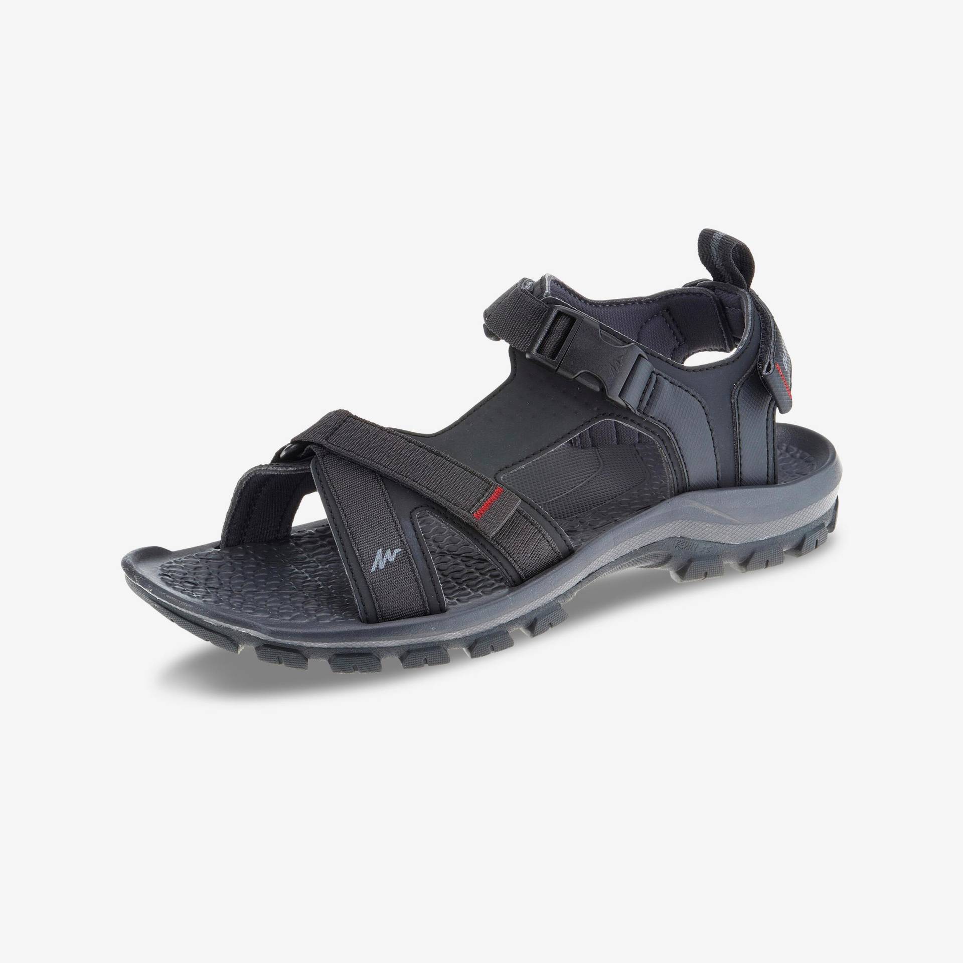 Sandalen - Nh500 Herren Gewittergrau 43 von QUECHUA