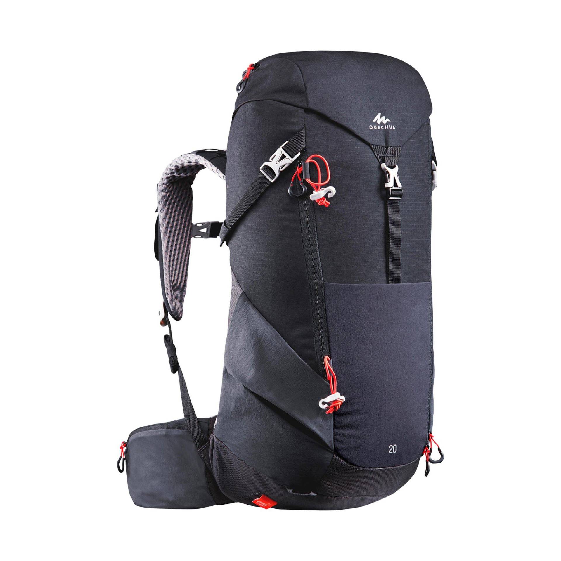 Wanderrucksack Unisex Black L von QUECHUA