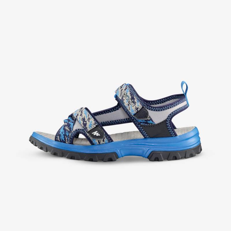 Sandalen - Mh120 Unisex Blau Bedruckt 36-37 von QUECHUA