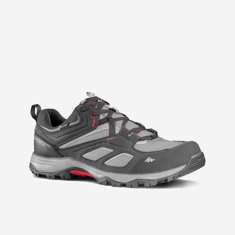 Wanderschuhe Bergwandern Mh100 Wasserdicht Herren Herren Grau 41 von QUECHUA