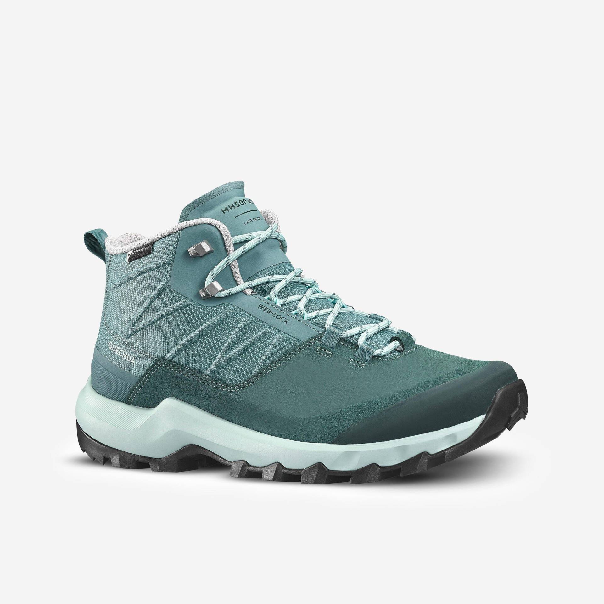 QUECHUA - Schuhe MH500, für Damen, Mint, Größe 37 von QUECHUA