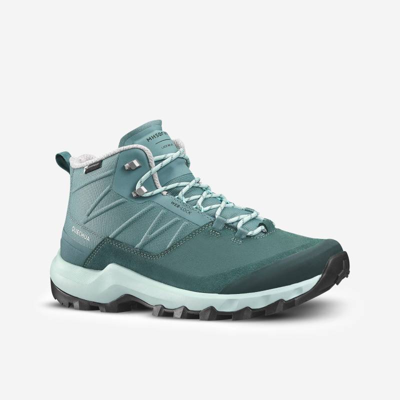 Schuhe - Mh500 Damen Mint 37 von QUECHUA