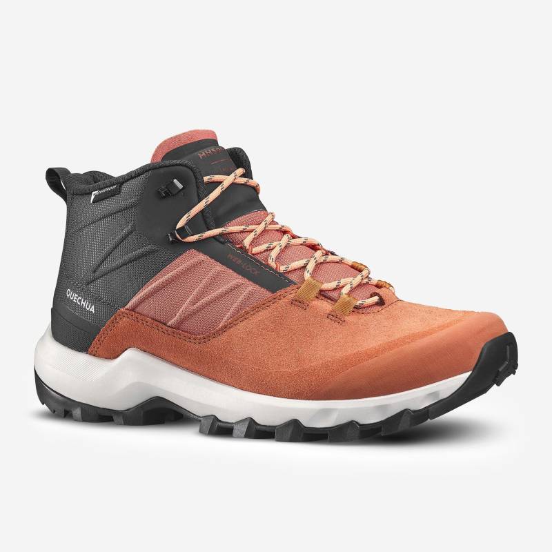 Schuhe - Mh500 Damen Dunkelorange 38 von QUECHUA