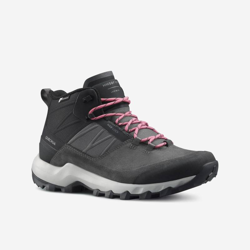 Schuhe - Mh500 Damen Taubengrau 36 von QUECHUA