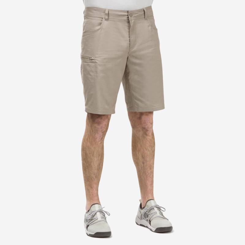 Shorts - Nh500 Herren Beige Medium 42 von QUECHUA