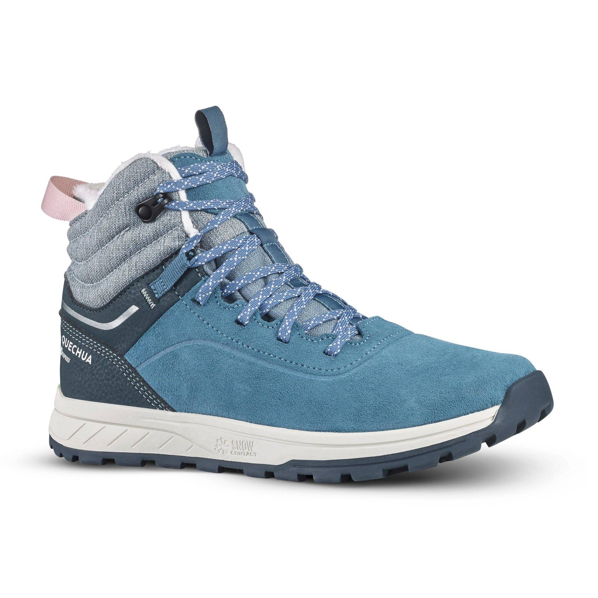 Schuhe - Sh500 Unisex Mittelblau 35 von QUECHUA