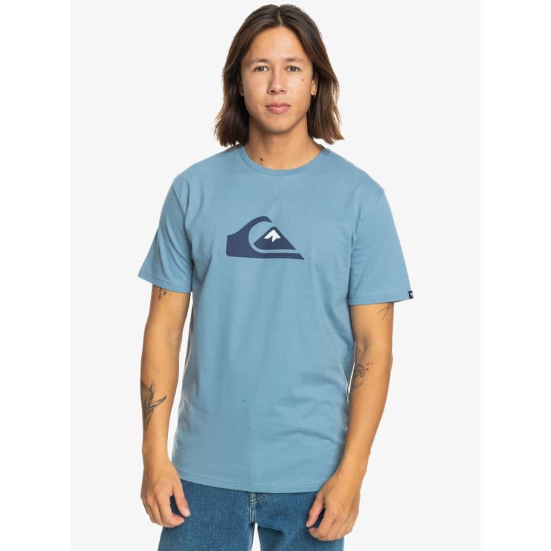 T-shirt Herren Blau M von QUIKSILVER