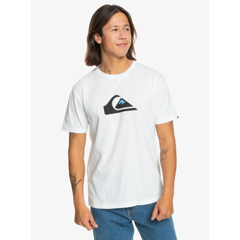 T-shirt Herren Weiss L von QUIKSILVER