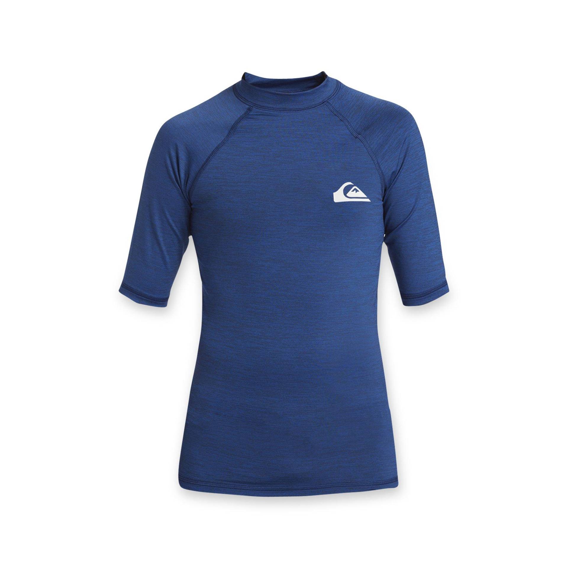 T-shirt Unisex Blau L von QUIKSILVER