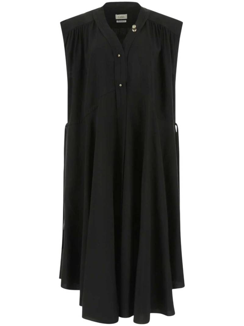 QUIRA Asymmestric dress - Black von QUIRA