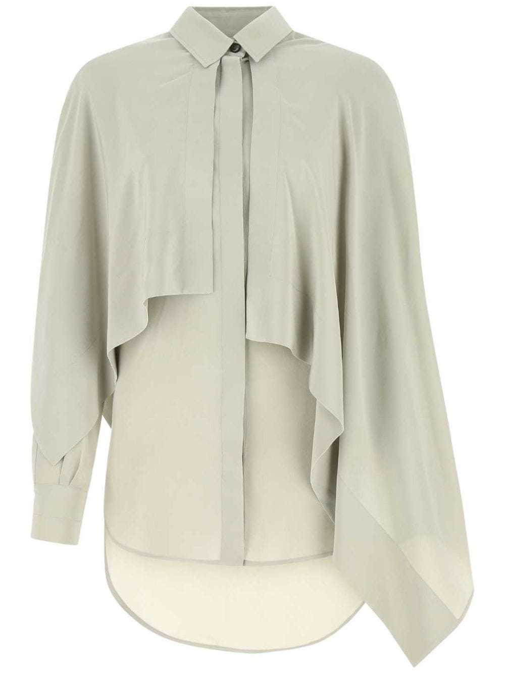 QUIRA Layered blouse - Grey von QUIRA