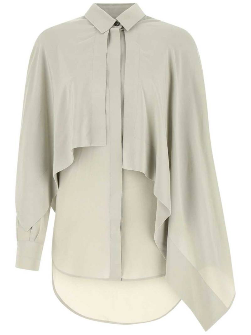 QUIRA Layered blouse - Grey von QUIRA