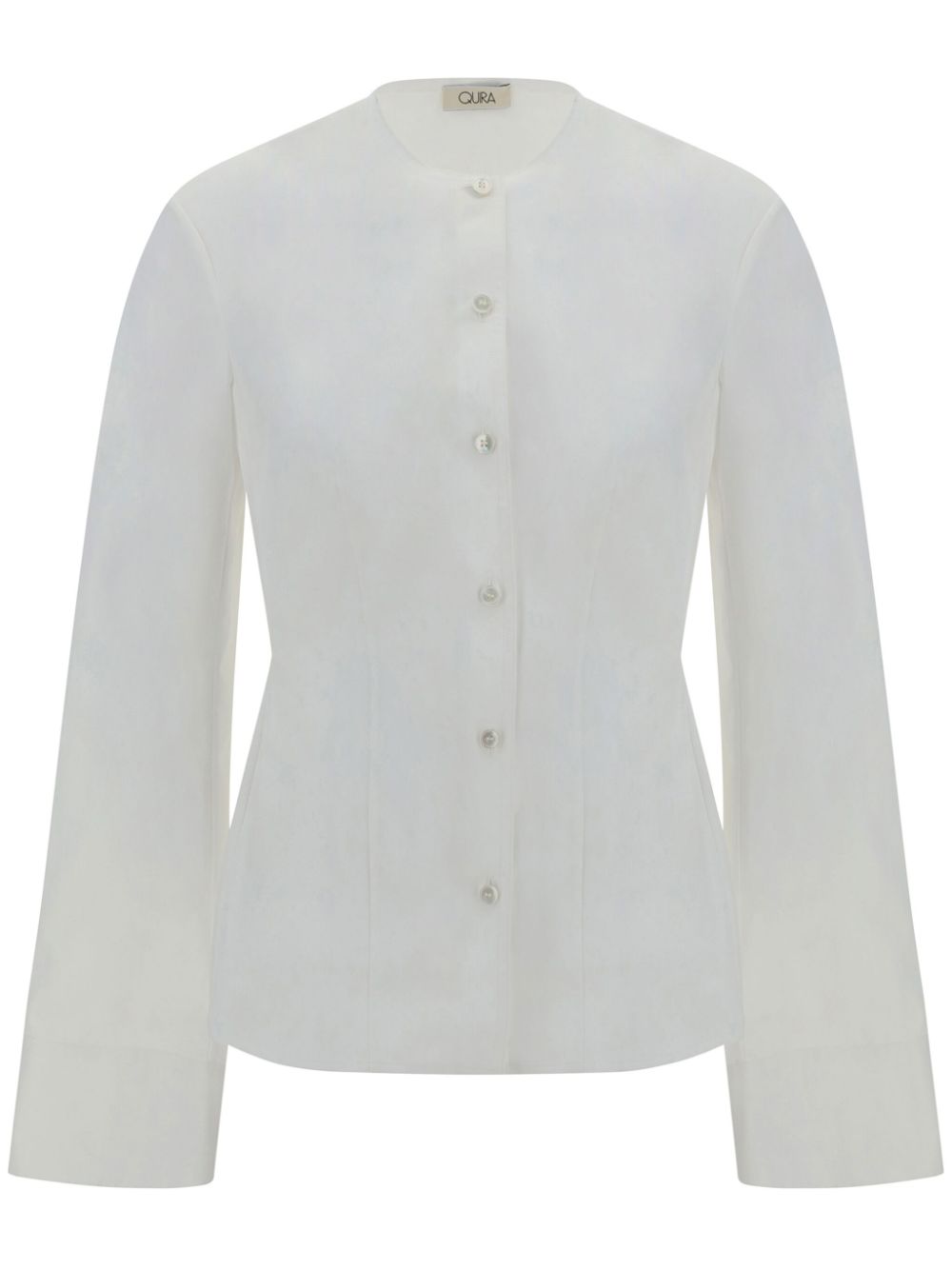 QUIRA cotton shirt - White von QUIRA