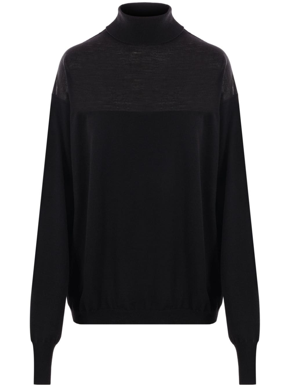 QUIRA panelled jumper - Black von QUIRA